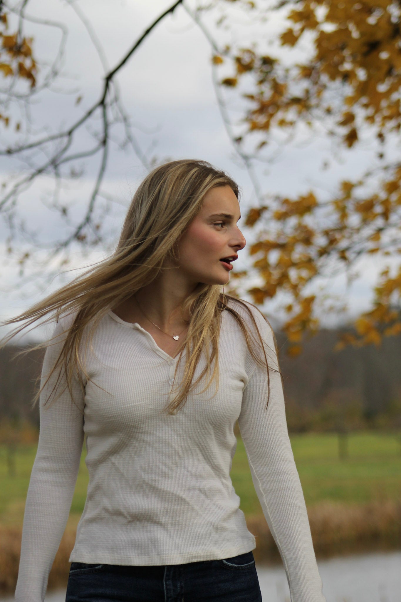 Classic Waffle Henley - 100% Cotton