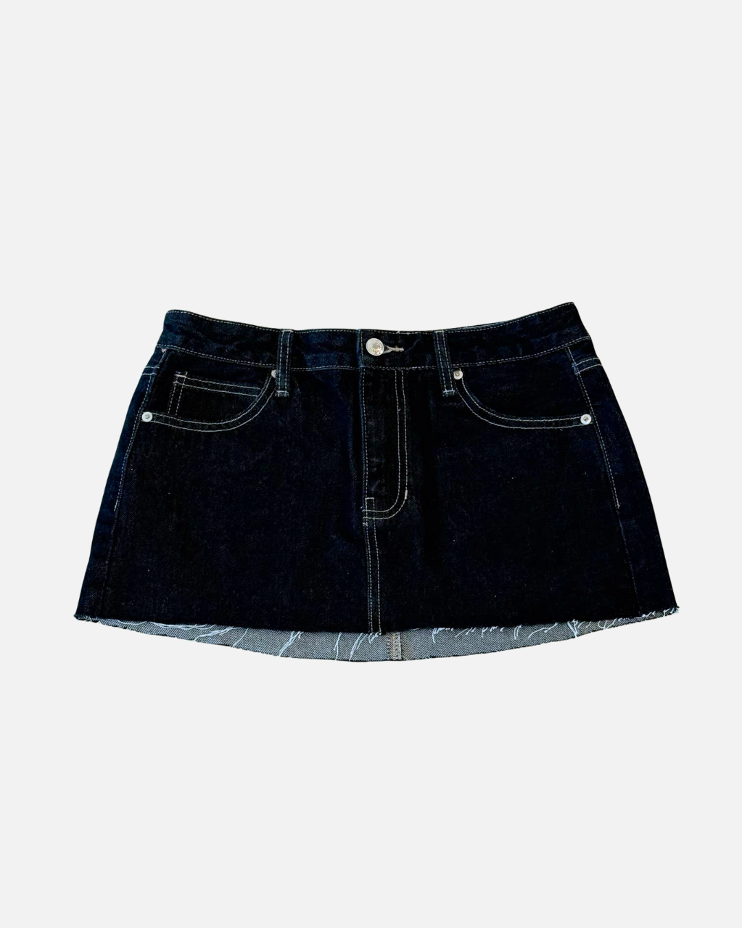 Denim Mini Skirt
