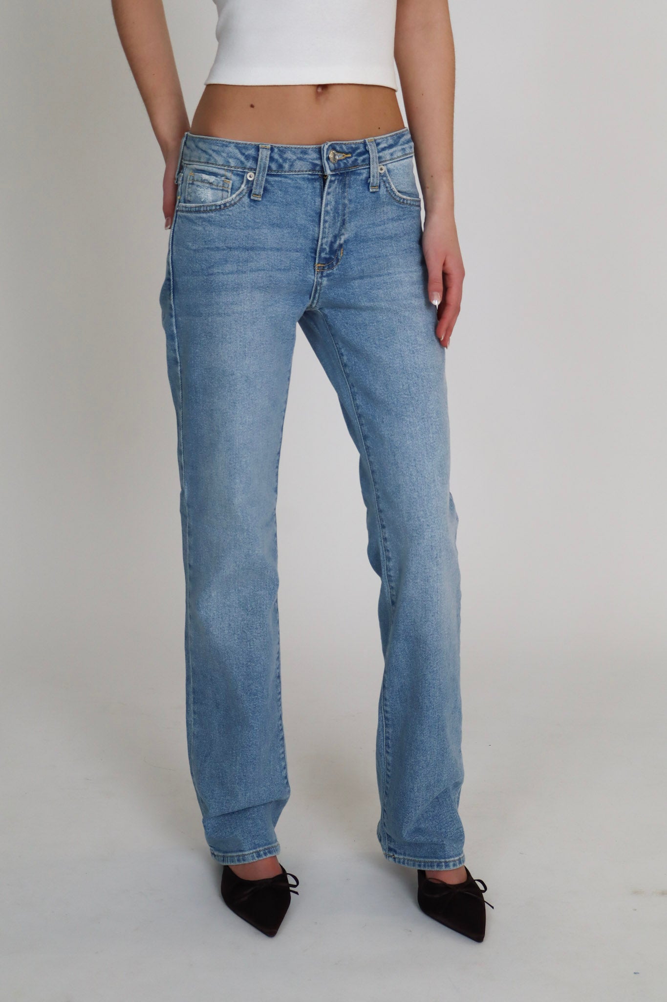 The Low-Rise Bootcut Jean