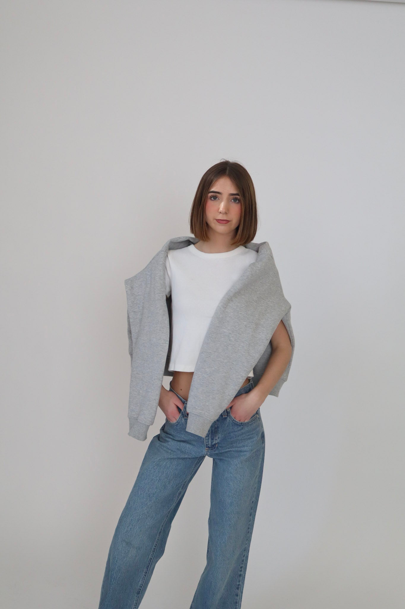 Hails Jean Company Mock Neck