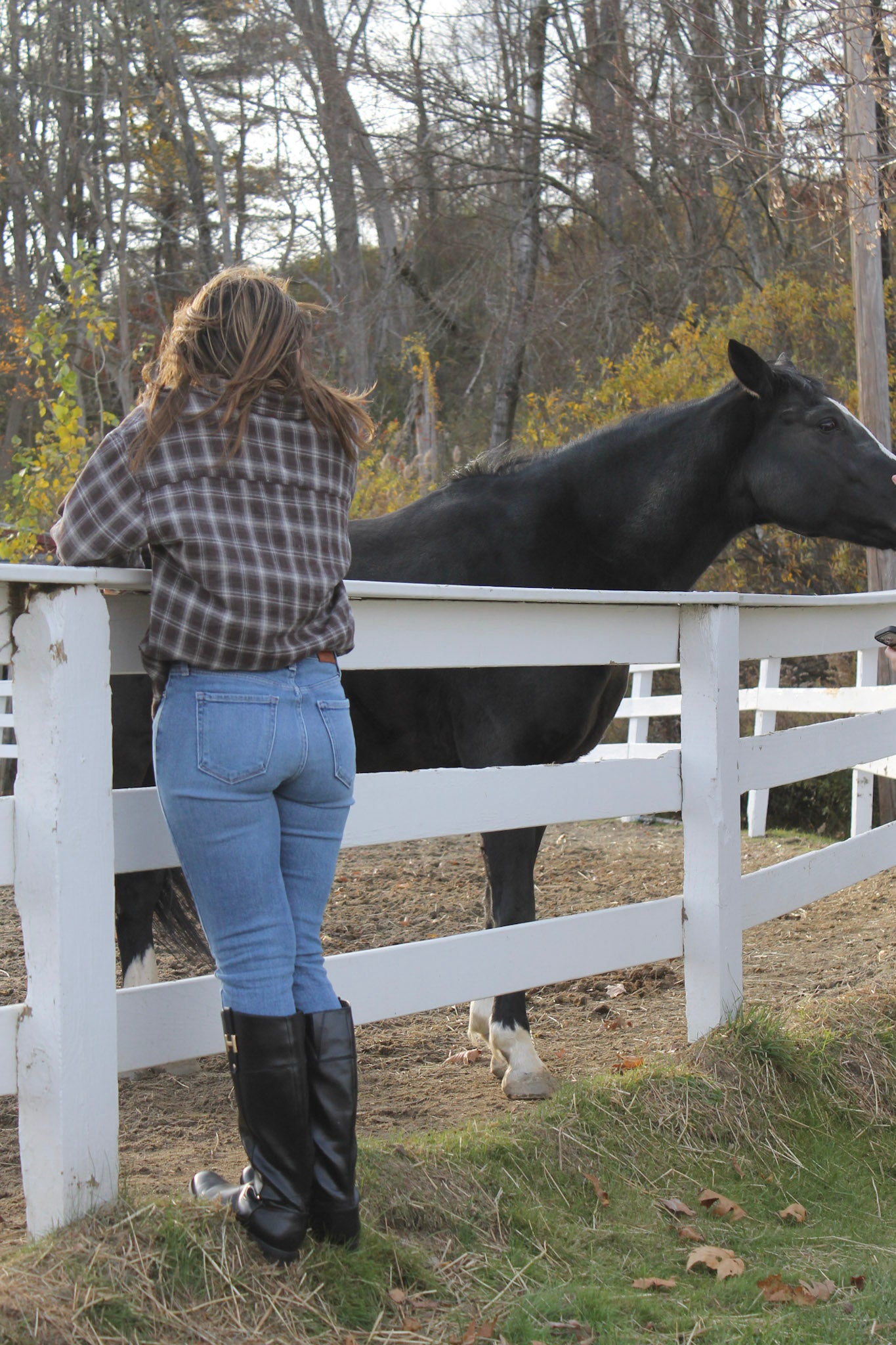 Medium Wash Straight Leg Jean