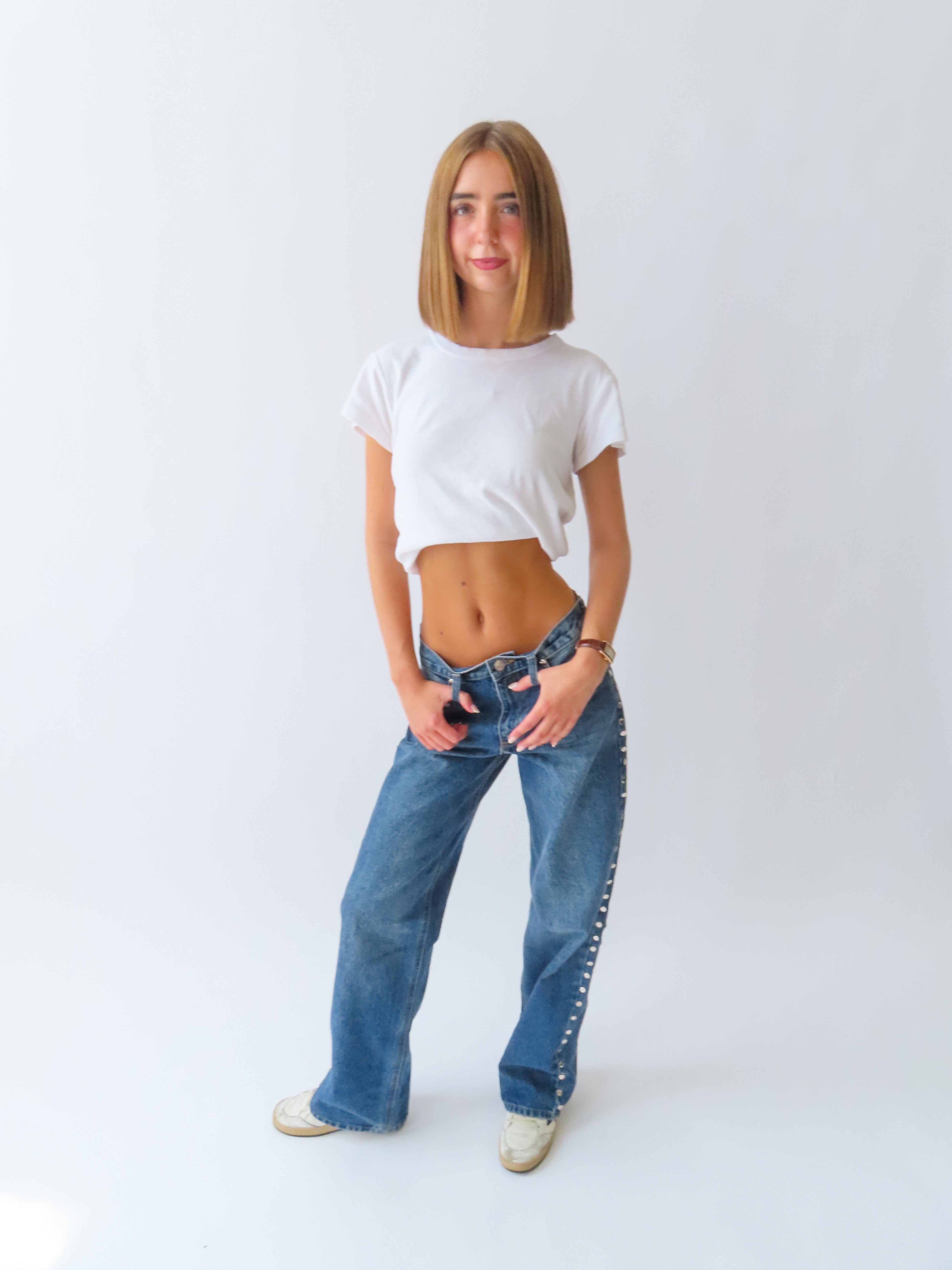 90's Vintage Mid-Rise Jean