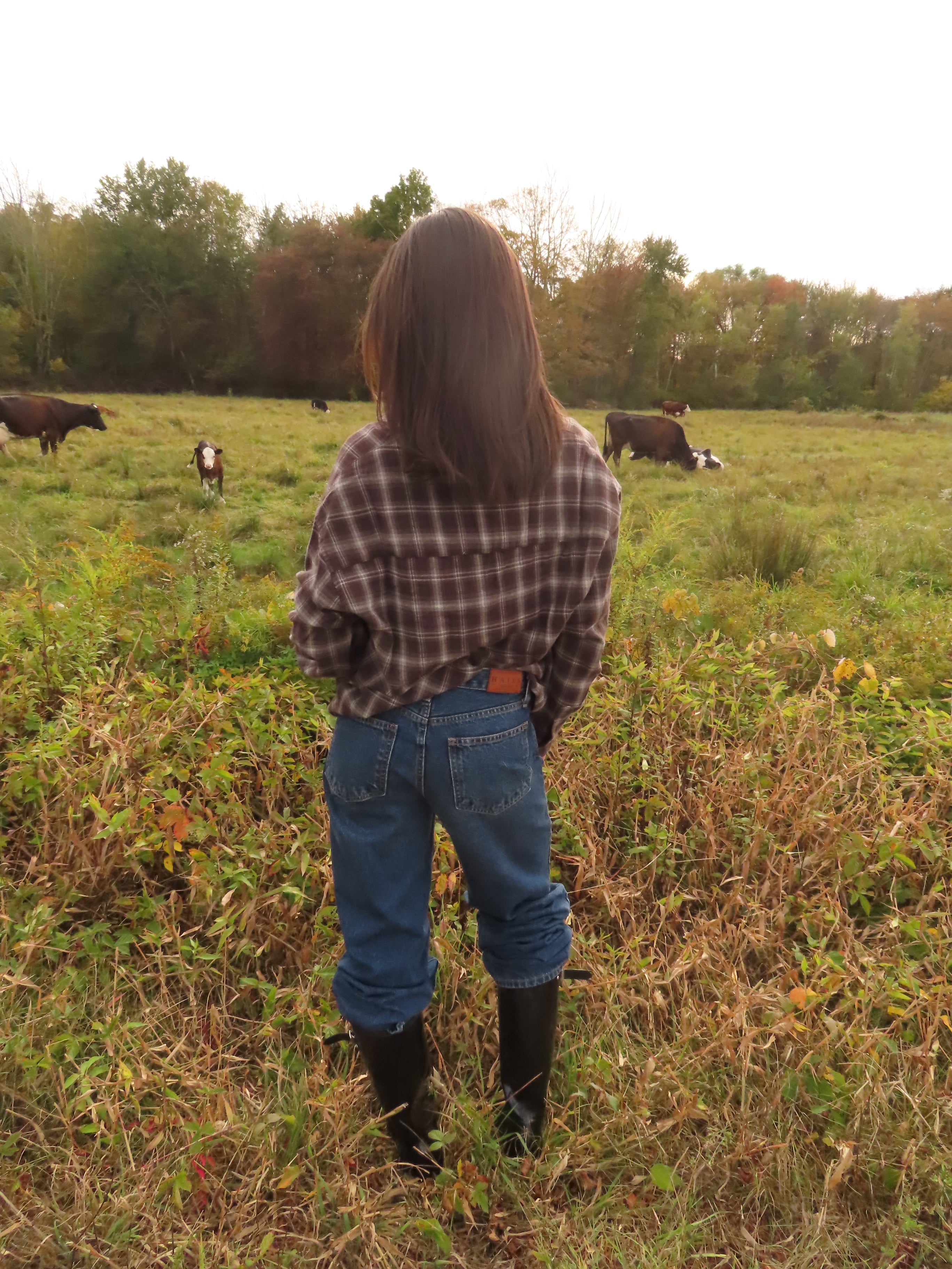90's Vintage Wash Mid-Rise Jean