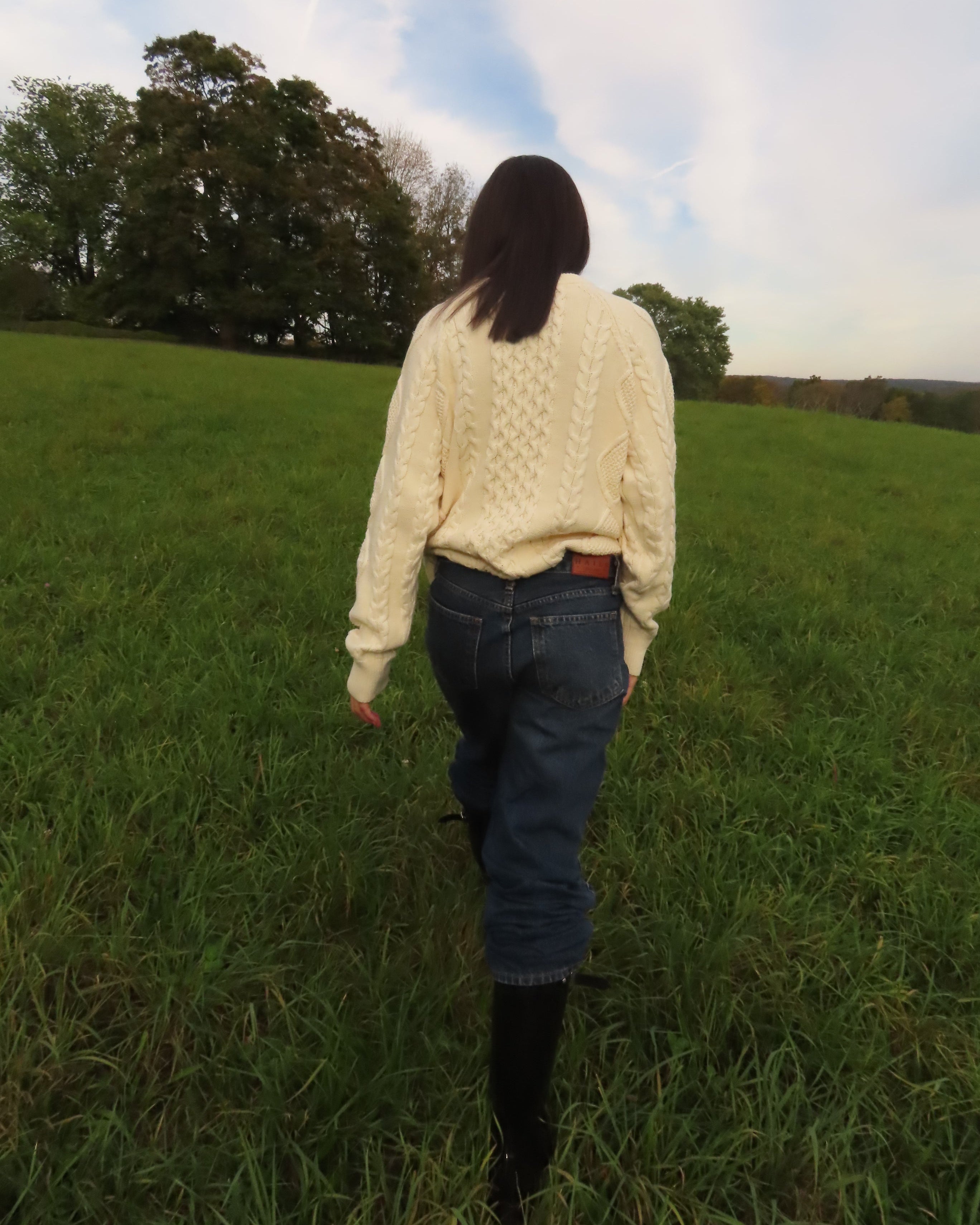 Classic Cable knit Sweater – 100% Cotton