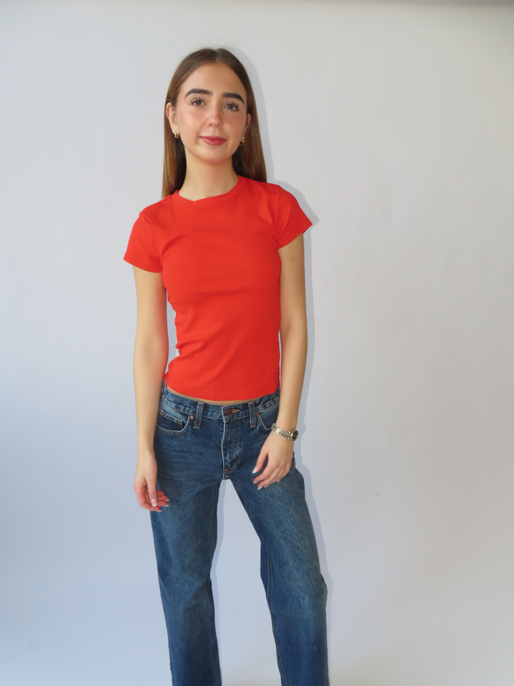 The Slim Tee in 100% Organic Cotton
