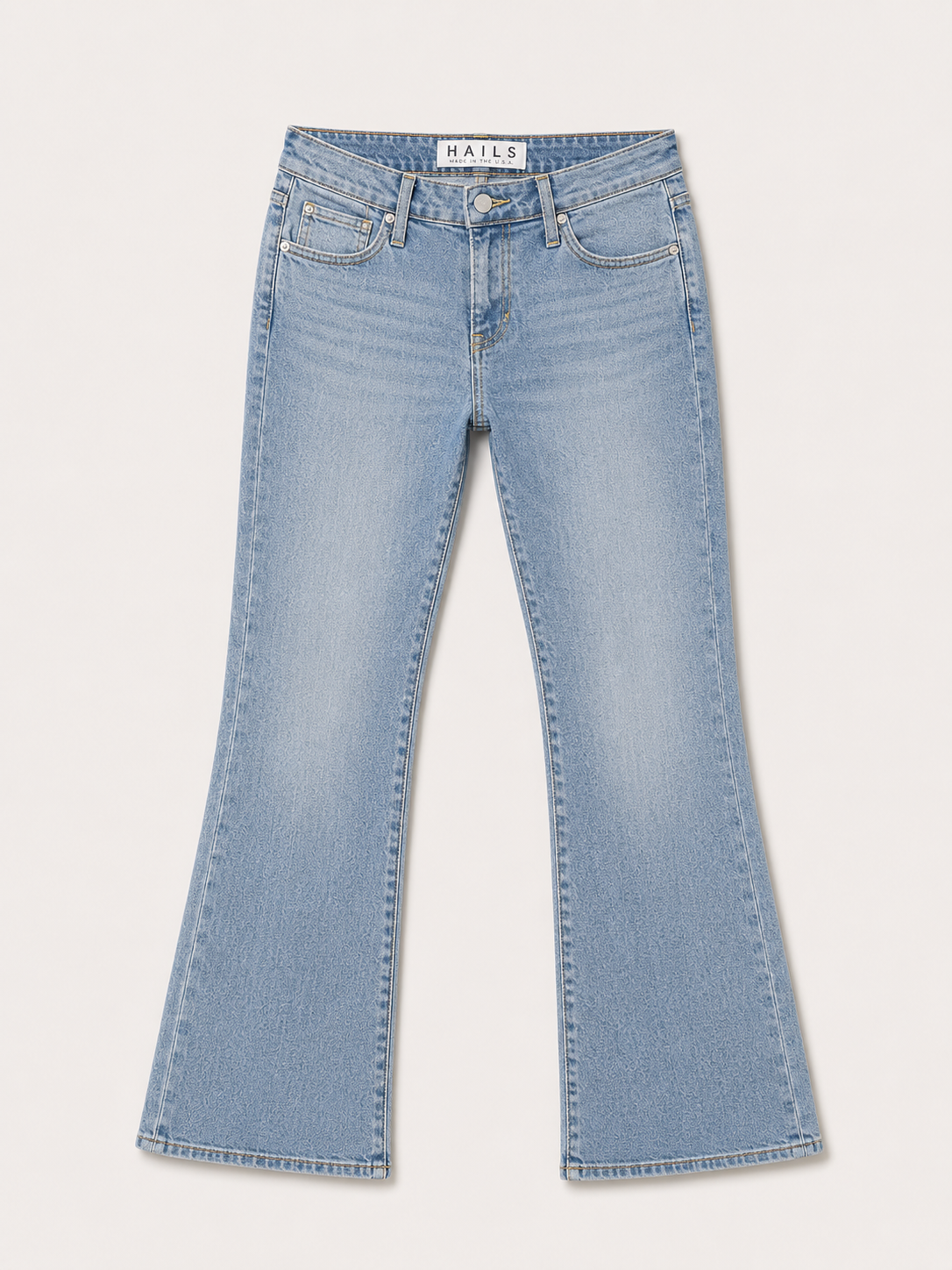 Luca Low-Rise Bootcut Jeans
