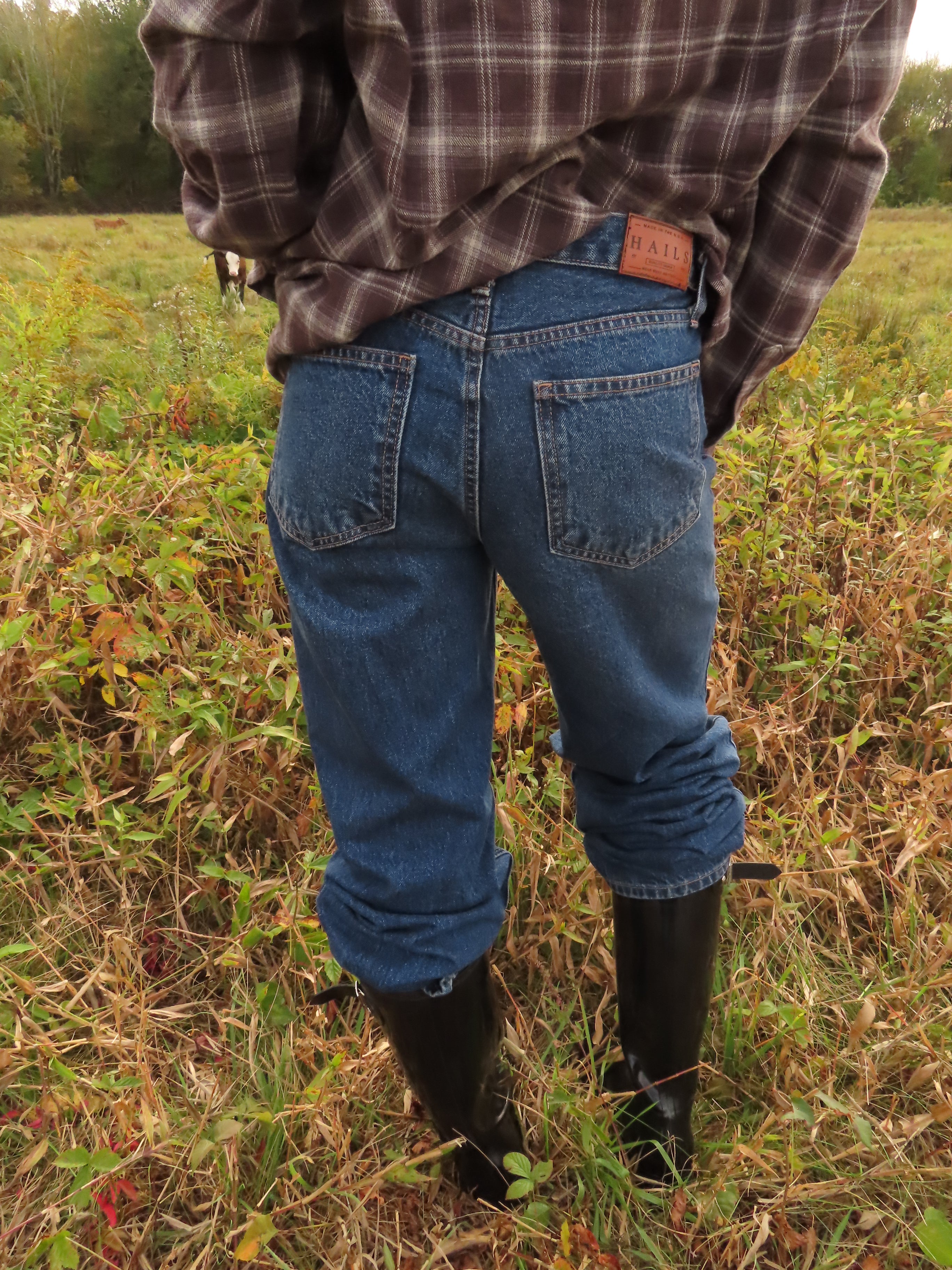 90's Vintage Wash Mid-Rise Jean