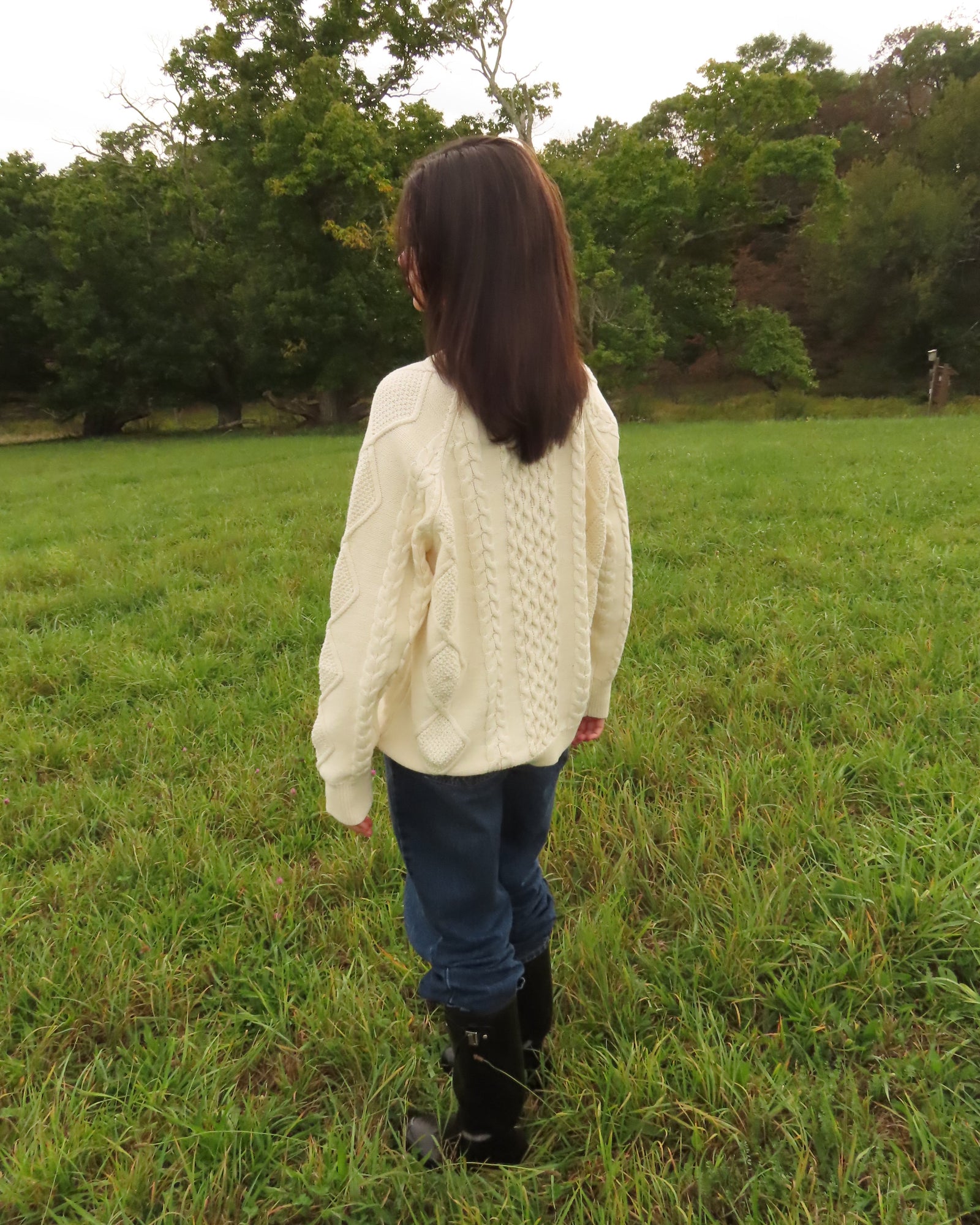 Eleni Cable Knit Sweater