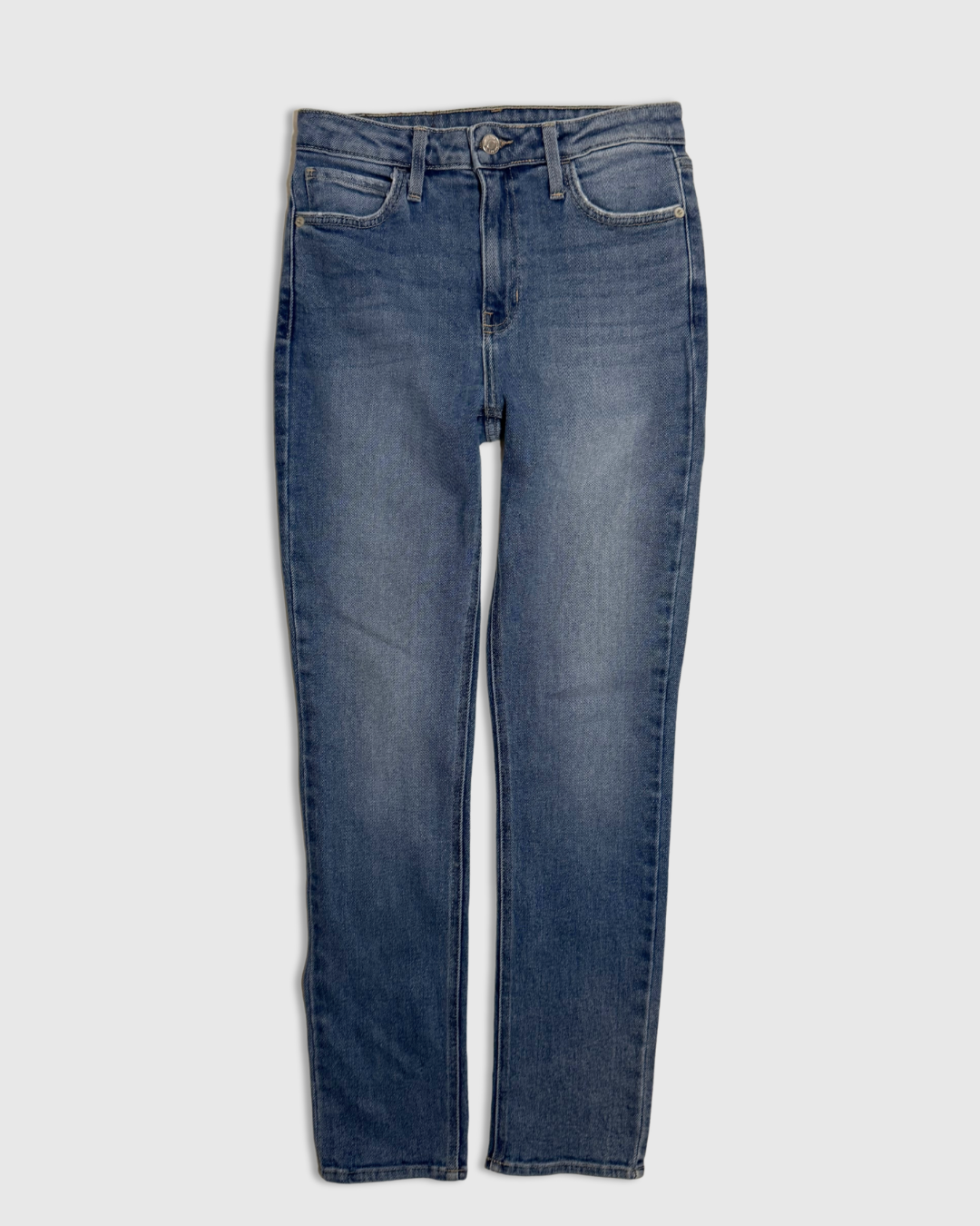 Medium Wash Straight Leg Jean